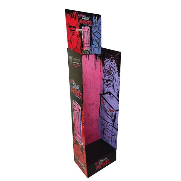 RARE Monster Energy Drink Promo Stand Anime Halloween Display Fantasy Ruby Red - Picture 1 of 11